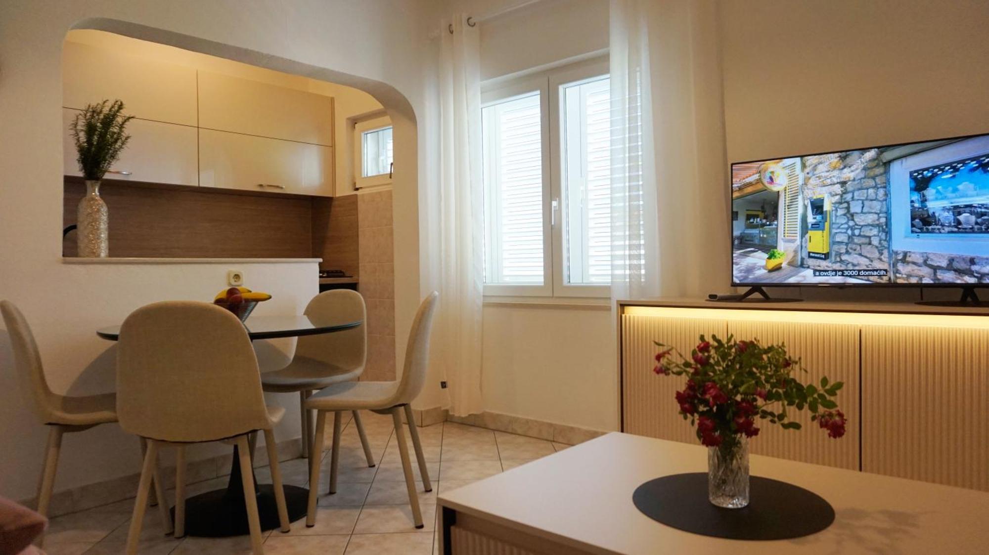 Apartment Krasna Baška Voda Kültér fotó